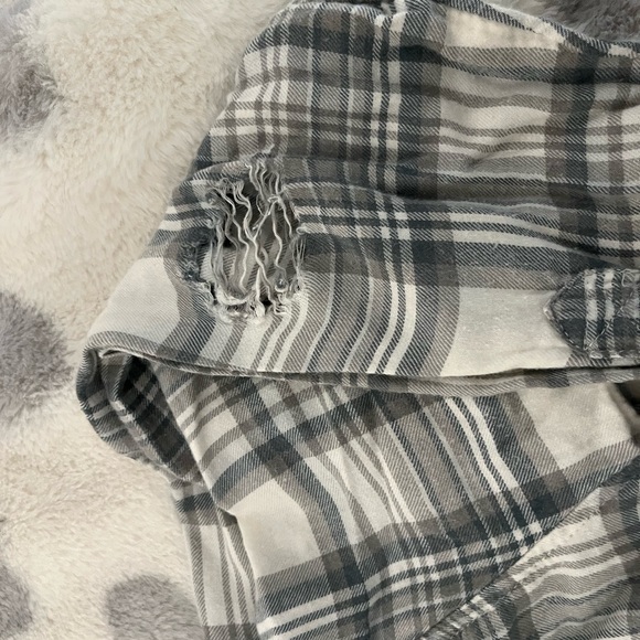 American eagle cropped flannel - Picture 3 of 3